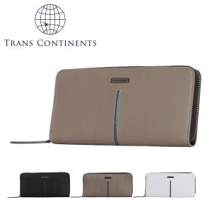 トランスコンチネンツ 長財布 ラウンドファスナー メンズTCK-044 TRANS CONTINENTS 札入れ 牛革｜sacsbar