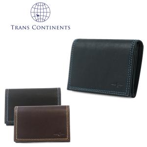 トランスコンチネンツ TRANS CONTINENTS 名刺入れ tc507516 カラーコーディネートシリーズ カードケース メンズ レディース レザー 牛革｜sacsbar