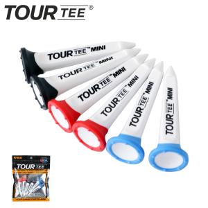 ツアーティー ゴルフ ミニパック 6本入 ショートティー TEMGNT42 Tour Tee MINI PACK GOLF 紛失防止 壊れにくい 高耐久性 ゴルフティー メンズ レディース｜sacsbar