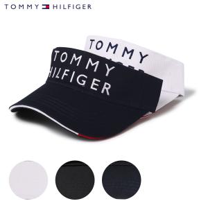 トミーヒルフィガー ゴルフ サンバイザー 帽子 レディースTHMB225F Tommy Hilfiger│コットン サイズ調節可能｜sacsbar