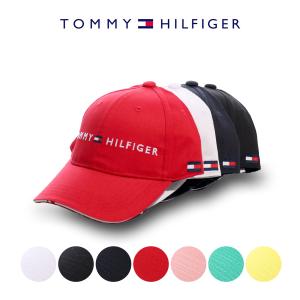 トミーヒルフィガー ゴルフ キャップ 帽子 THロゴ THMB90EF Tommy Hilfiger 定番 コットン サイズ調節可能 ゴルフ｜sacsbar