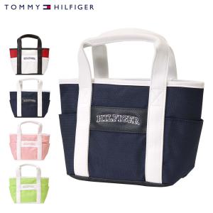 トミーヒルフィガー ゴルフ カートバッグ アーチロゴ メンズ レディース THMG4ST6 Tommy Hilfiger GOLF ラウンドバッグ カートトート ミニトート ゴルフトート｜sacsbar