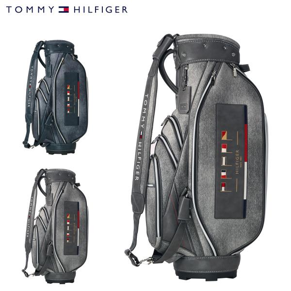 トミーヒルフィガー ゴルフ キャディバッグ カート型 5分割 9型 47インチ対応 4.6kg メン...
