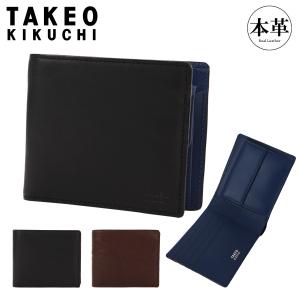 TAKEO KIKUCHI（タケオキクチ） 財布 二つ折り メンズ ソフト
