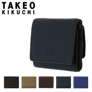 タケオキクチ 三つ折り財布 ミニ財布 ヴィーブ メンズ2090119