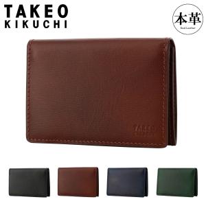 TAKEO KIKUCHI（タケオキクチ） パスケース メンズ 本革 ブライトン