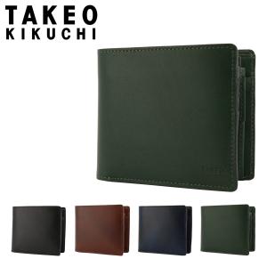 TAKEO KIKUCHI タケオキクチ 財布 二つ折り メンズ ソフト