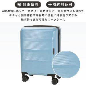 トランジットラウンジ スーツケース リップル ...の詳細画像1