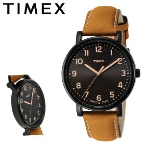 タイメックス 腕時計 モダン イージーリーダー T2N677 メンズ TIMEX 真鍮 ミネラルガラス レザー｜sacsbar
