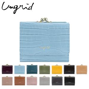 アングリッド 三つ折り財布 レディース UNG-51310 Ungrid   ガマ口