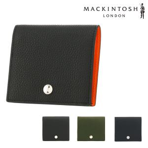 マッキントッシュ ロンドン 二つ折り財布 MEDAL メダル 本革 極薄 薄型 60045 メンズMACKINTOSH LONDON 札入れ カード入れ レザー 牛革｜sacsbar