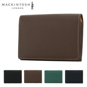 マッキントッシュ ロンドン 二つ折り財布 折り財布 二つ折り メンズ 60071 MOUSSE ムース MACKINTOSH LONDON 山羊革 牛革 本革 レザー｜sacsbar