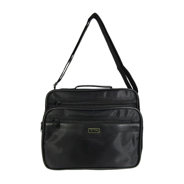 軽量横型ビジネスショルダーバッグ 3M73 [Partner パートナー] 通勤 出張 開閉ファスナ...