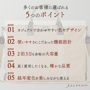 帆布工房(はんぷこうぼう) ボストンバッグ 旅...の詳細画像2