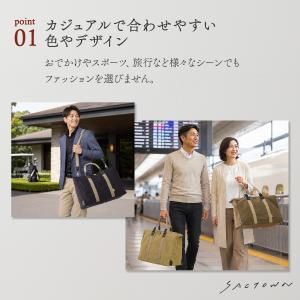 帆布工房(はんぷこうぼう) ボストンバッグ 旅...の詳細画像3