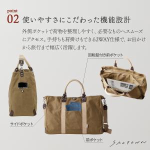 帆布工房(はんぷこうぼう) ボストンバッグ 旅...の詳細画像4