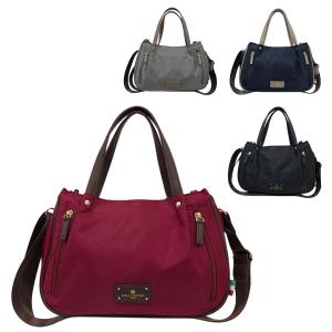 2WAY手提げ＆ショルダー 4A93 [ANNA CRISTINA アンナクリスティーナ] ハンドバッグ ポケット充実