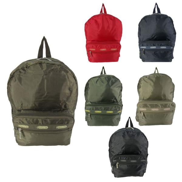 軽量コンパクトリュック 4R27 [A.O.T エーオーティー] ポケット 収納便利 多機能 リップ...