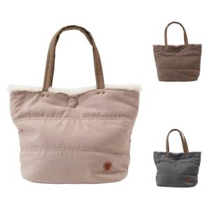 トートバッグ 6220  ハンドバッグ リバーシブル キルト ファー 冬 お洒落