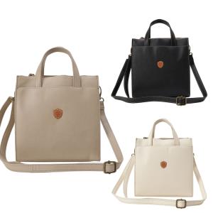 ショルダーバッグ 6234 [chiemi sacs チエミサックス] ハンドバッグ シンプル 2WAY 長財布 ペットボトル 自立 レディース