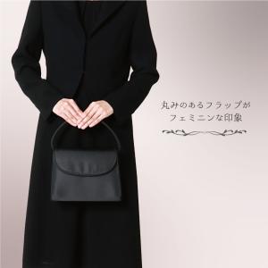 ブラックフォーマルバッグ 8113 ハンドバッグ サブバッグ 葬式バッグ｜sactown-shop