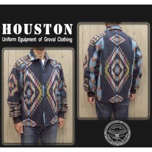 HOUSTON（ヒューストン） メルトン カー コート（ネイティブ) メンズ