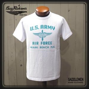 バズリクソンズ「U.S. ARMY AIR FORCE」Tシャツ｜saddlemen