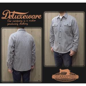 DELUXEWARE（デラックスウエア） ネルシャツ 長袖シャツ HICKORY NEL