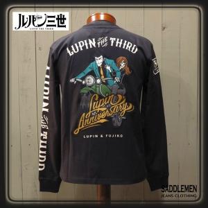 ルパン三世「LUPIN THE THIRD」ロングTシャツ｜saddlemen