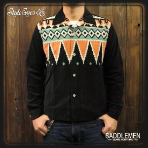 スタイルアイズ「GUATEMARA」コーデュロイオープンシャツ