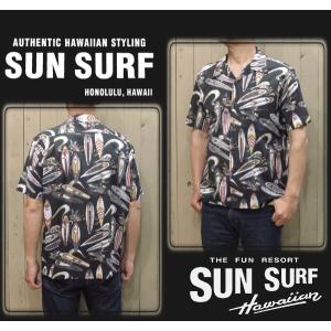 SUN SURF サンサーフ「PANIOLA TOWN」アロハシャツ : SADDLEMEN - 通販