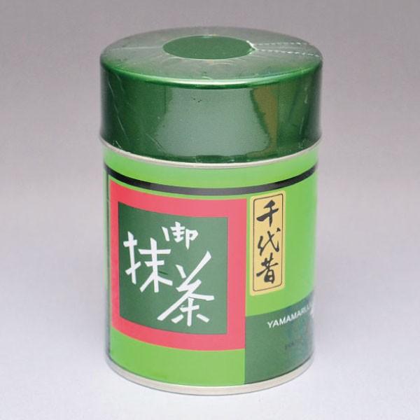 抹茶 京都宇治 千代昔 100g缶 北川半兵衛詰