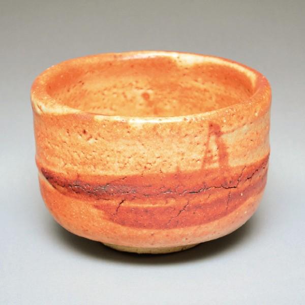 茶碗 茶道具　藤原 敬介（恭介） 作　備前志野 茶碗
