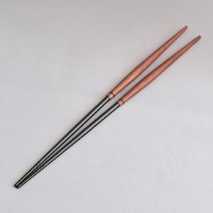 火箸 茶道具 炉用 長火箸 さび色仕上げ（上） : 茶道具専門店 (有)菊池