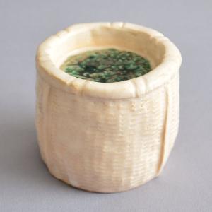 建水 茶道具 西尾瑞豊 作 オランダ建水 : 茶道具専門店 (有)菊池商店