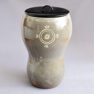 水指 茶道具 西尾瑞豊 作 三島水指 : 茶道具専門店 (有)菊池商店