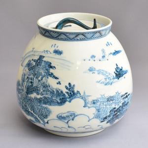 掛軸 茶道具 福本積應和尚 自筆 一行 “瑞気満高堂” : 茶道具専門店 (有