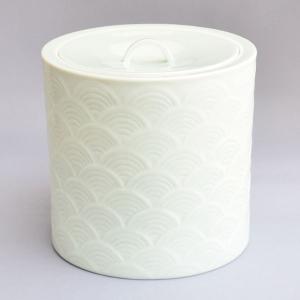 水指 茶道具 榊原勇一 作 赤絵唐子紋水指 : 茶道具専門店 (有)菊池商店