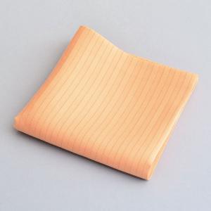 帛紗 茶道具 土田友湖 正絹 塩瀬羽二重 帛紗(袱紗) 紅(朱) 10匁