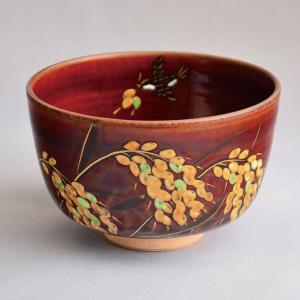 茶道具 なつめ お薄器 大棗 柳蒔絵 内銀地 西村宗利作 茶道 : 茶道具