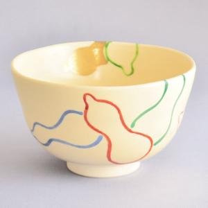 茶碗 茶道具 尾関作十郎 作 犬山焼 御題歌 茶碗 : 茶道具専門店 (有