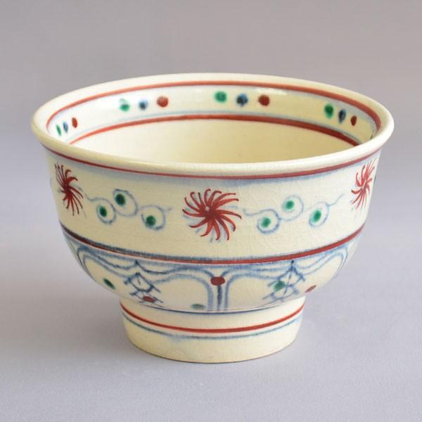 茶碗　茶道具　楽山窯　紅安南茶碗