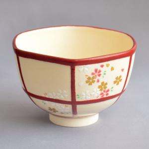 茶碗 茶道具 榊原勇一 作 尾高焼 三島茶碗 : 茶道具専門店 (有)菊池