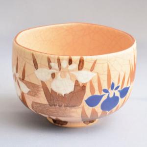 茶道具 茶碗 中里嘉孝 作 絵唐津茶碗 : 茶道具専門店 (有)菊池商店