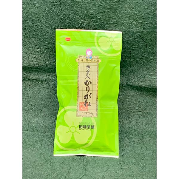 抹茶入　かりがね(茎茶)