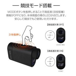 ショットナビ ゴルフ用レーザー距離計 レーザー...の詳細画像4