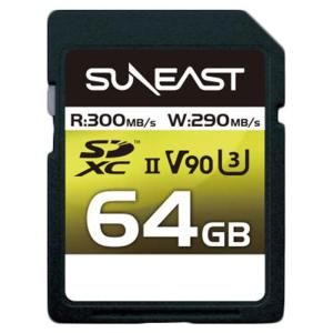 【ネコポス便配送】SUNEAST (サンイースト) ULTIMATE PRO SDXC 64GB  [SE-SDU2064GA300]