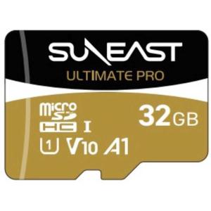 【ネコポス便配送商品】サンイースト(SUNEAST)  ULTIMATE PRO GOLD microSDHC カード 32GB　SE-MSDU1032C180｜saedaonline