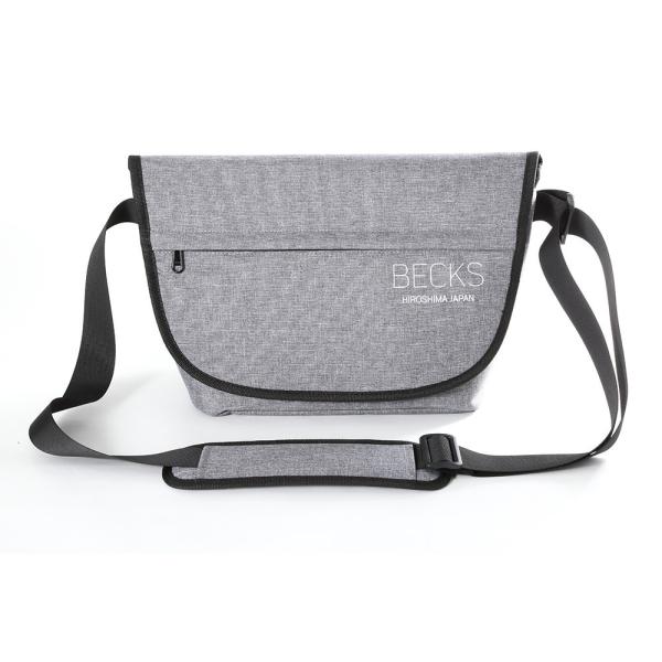 BECKS(ベックス)　ショルダーバッグ SCB-001 グレー【生産完了品】