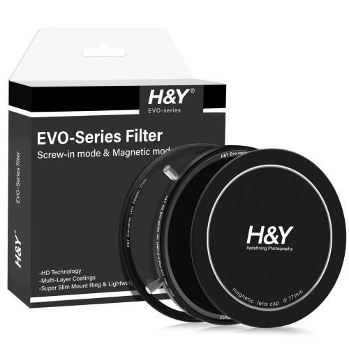 H&amp;Yフィルター　EVO ND 3-32 + CPL 77mm マグネット式 ねじ込み式両対応 EV...